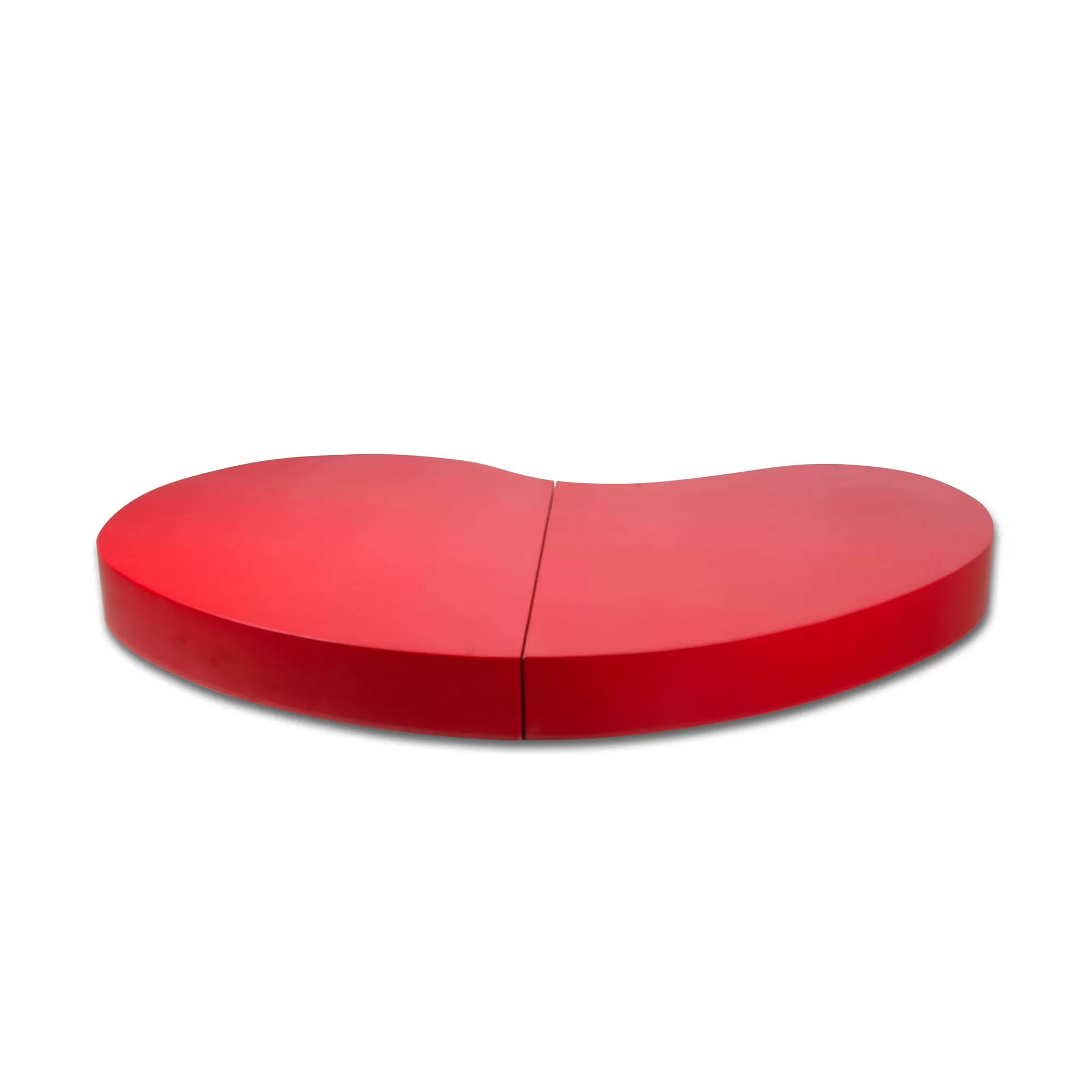 Piso riñón rojo