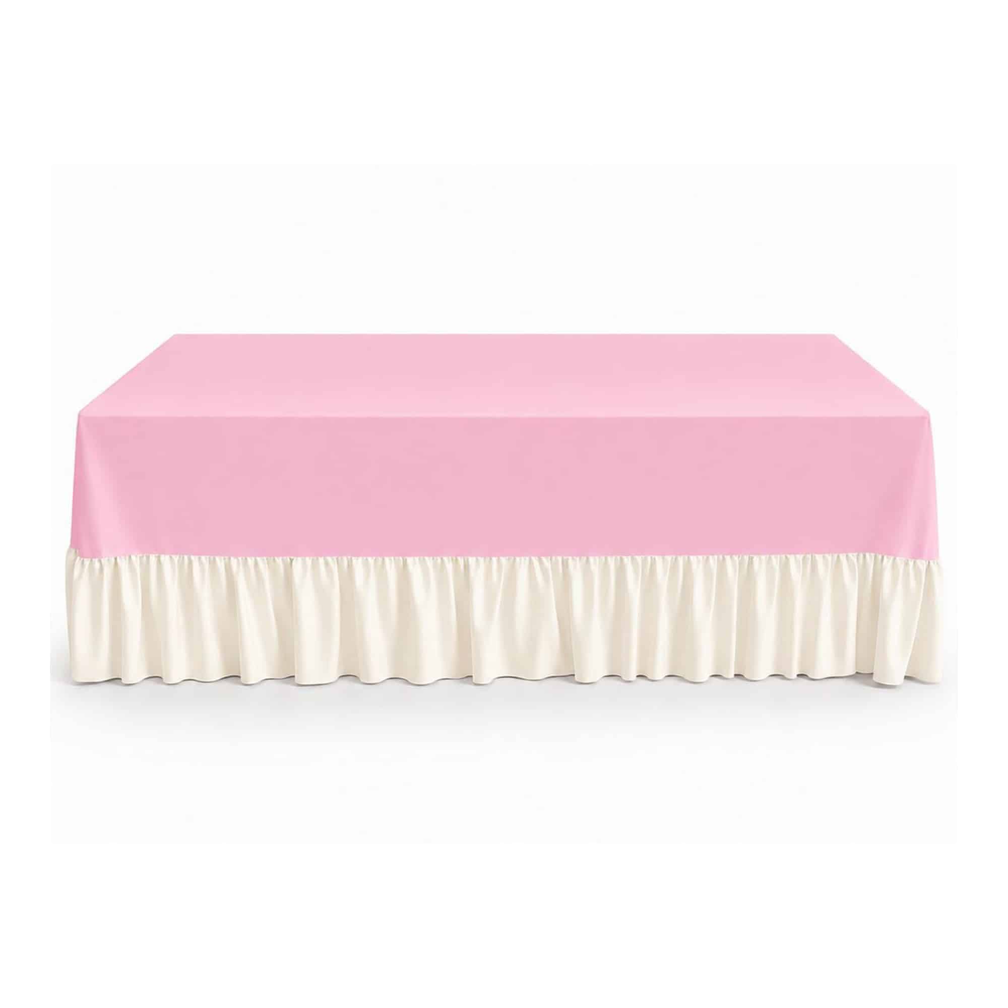 Rosado con blanco